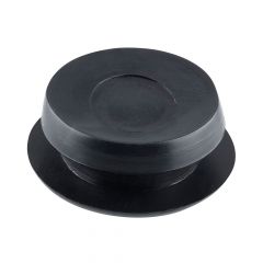 PV633 BLACK PVC BLANK GROMMET