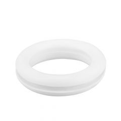 PV90 WHITE PVC OPEN GROMMET