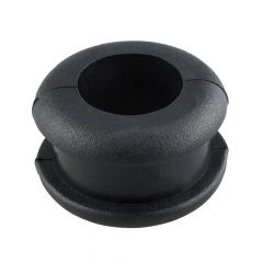 PV911A BLACK PVC OPEN GROMMET