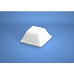 P2638 WHITE SELF ADHESIVE BUMPER