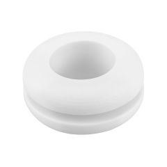 PV59WHT WHITE PVC OPEN GROMMET