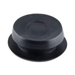 PV632 BLACK PVC BLANK GROMMET