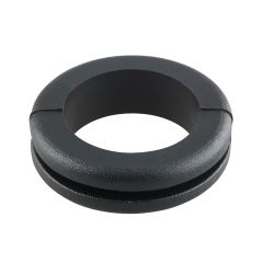 PV271 BLACK PVC OPEN GROMMETS