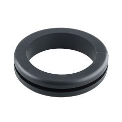 PV86 BLACK PVC OPEN GROMMETS