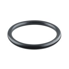PV95 BLACK PVC OPEN GROMMET