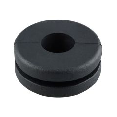 PV914M BLACK PVC OPEN GROMMET