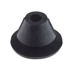 PV609B BLACK PVC BLANK GROMMET