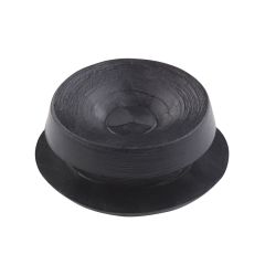PV622 BLACK PVC BLANK GROMMET