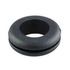 RB72 BLACK TPR OPEN GROMMET