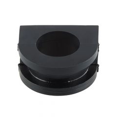 NSP14A BLACK PVC OPEN GROMMET