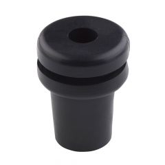 PV1015 BLACK PVC SLEEVED GROMMET