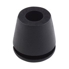 PV1036 BLK PVC SLEEVED GROMMET