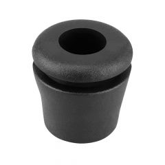 PV1038 BLACK PVC SLEEVED GROMMET