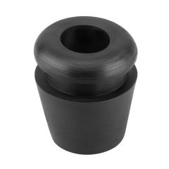 PV1045 BLACK PVC SLEEVED GROMMET