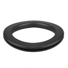 PV197 BLACK PVC OPEN GROMMET