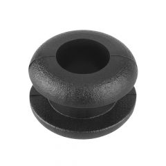 PV19 BLACK PVC OPEN GROMMET