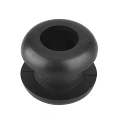 PV216 BLACK PVC OPEN GROMMET