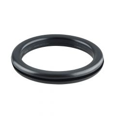 PV298 BLACK PVC OPEN GROMMET