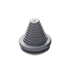 PV329 BLK PVC STEPPED GROMMET