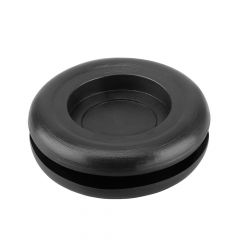 16MM SEMI-BLIND GROMMET BLACK PV403