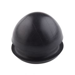 PV604 BLACK PVC BLANK GROMMET