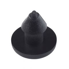 PV608 BLACK PVC BLANK GROMMET