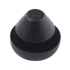 PV608B BLACK PVC BLANK GROMMET