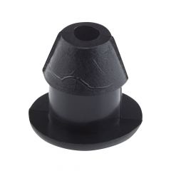 PV609A BLACK PVC BLANK GROMMET