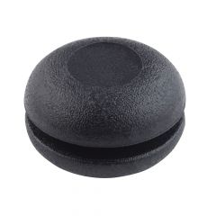 PV626 BLACK PVC BLANK GROMMET