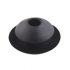 PV627 BLACK PVC BLANK GROMMET