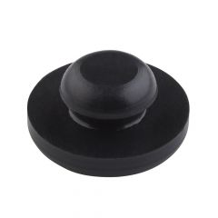 PV691 BLACK PVC BLANK GROMMET