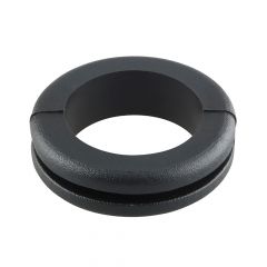 PV265A BLACK PVC OPEN GROMMET