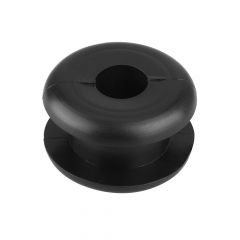 PV41 BLACK PVC OPEN GROMMET