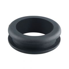 RB136 BLACK TPR OPEN GROMMET