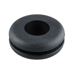 RB195 BLK TPR OPEN GROMMET