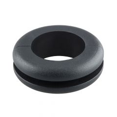 PV271A BLACK PVC OPEN GROMMET