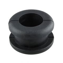 PV255 BLACK PVC OPEN GROMMET