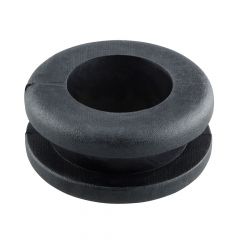 PV267 BLACK PVC OPEN GROMMET