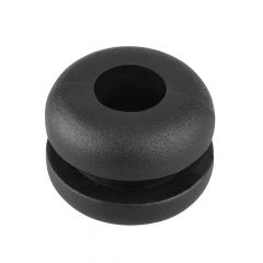 PV752M BLACK PVC OPEN GROMMET