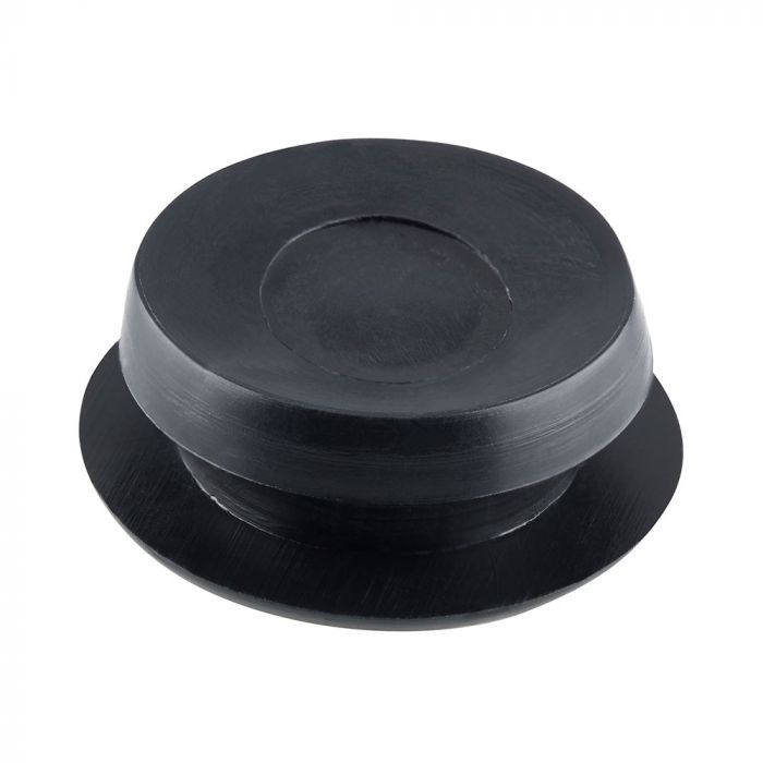 12.7mm Black PVC Blank Grommet PV632 Blanking Plugs